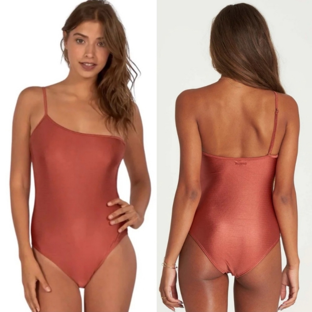 NWT Billbong Love Bound One Piece Sienna Rust Red XL